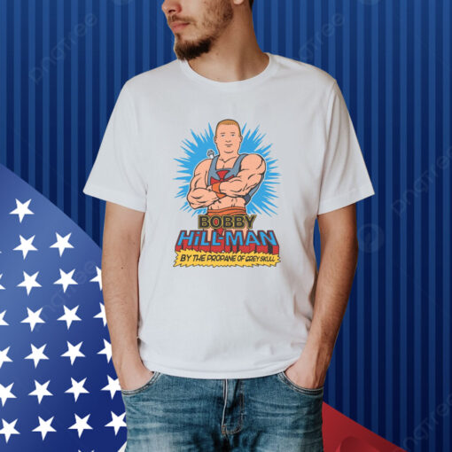 Bobby Hill-Man By The Propane of Grey Skull Shirt