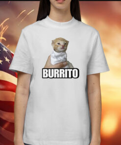 Burrito Cat Cringey TShirt