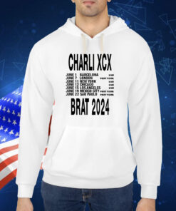 Charli Xcx Brat 2024 TShirt