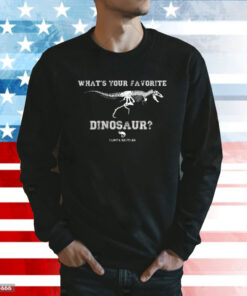 Clint's Reptiles What's Your Favorite Dinosaur Shirts
