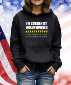 Colesweet I'm Currently Unsupervised I Know It Scares Me Too But The Possibilities Are Endless Hoodie Shirts