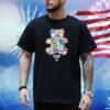 Djkarri Rainbow Bear Acupuncture Bear Shirt