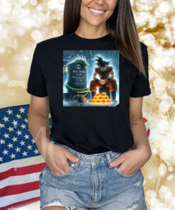 Dragon Ball Z Akira Toriyama RIP, Goku Eternal Dragon Shirts