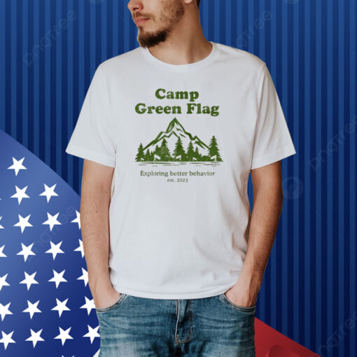 Dustin Poynter Camp Green Flag Hoodie Shirt