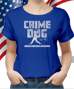 Fred McGriff: Crime Dog Toronto Shirts