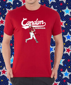 Georgia Baseball: Charlie Condon Slugger Swing Shirt