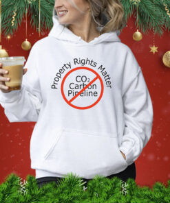 Grand Forks Herald Property Rights Matter Co2 Carbon Pipeline TShirt