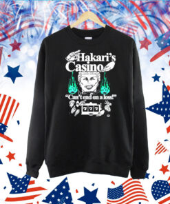 Hakari's Casino Can't End On A Loss TShirts