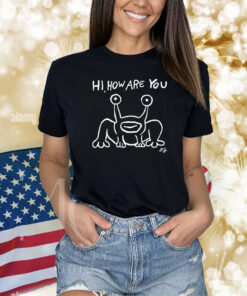 Hi How Are You Frog Mural Shirts