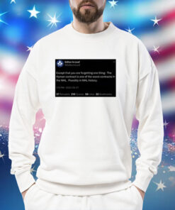 Hyman Contract Editor In Leaf TShirts