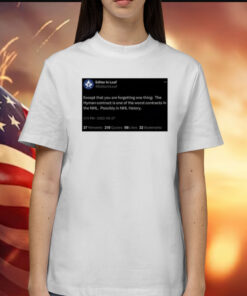 Hyman Contract Editor In Leaf TShirt