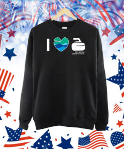 I Love Curling Cape Breton Island-Unama'k TShirt