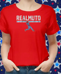 J.T. Realmuto: Slugger Swing TShirt