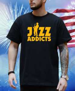Jazz Addicts With Saxophone Shirt