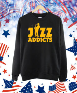 Jazz Addicts With Saxophone TShirts