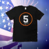 Jeff Bagwell: Number Circle T-Shirt