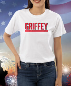 Ken Griffey Sr: Cincinnati Team Name Text Shirts