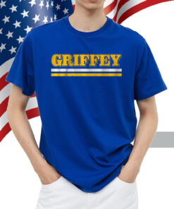 Ken Griffey Sr: Seattle Team Name Text Shirt