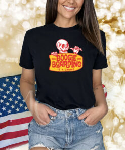 Kookslams Boogie Boarding Is A Crime Shirts