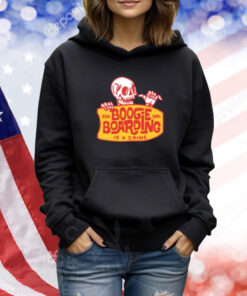 Kookslams Boogie Boarding Is A Crime TShirts
