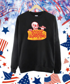 Kookslams Boogie Boarding Is A Crime TShirt