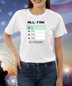 Lenovo All Fax No Printer Shirts