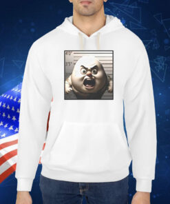 Luccainternational Angry Egg Mugshot TShirt
