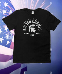 Michigan State Hockey: 2024 B1G Champs T-Shirt