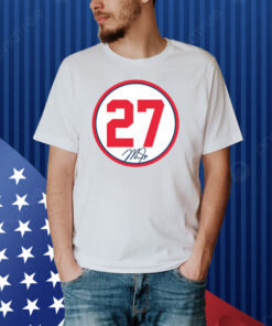 Mike Trout: Number Circle Shirt