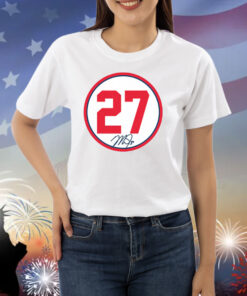 Mike Trout: Number Circle Shirts