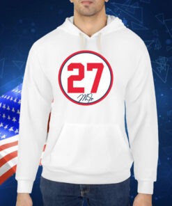 Mike Trout: Number Circle TShirt