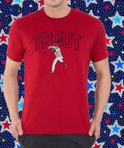 Mike Trout: Slugger Swing Shirt