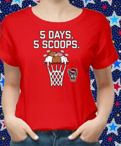 NC State Basketball: 5 Days 5 Scoops Shirts