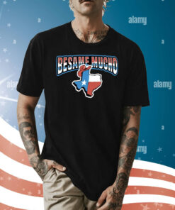 Nathan Wearing Besame Mucho Texas Shirt