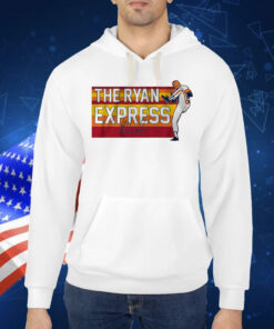 Nolan Ryan The Ryan Express Houston Hoodie TShirt