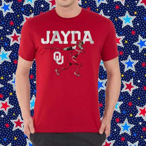 Oklahoma Softball: Jayda Coleman Slugger Swing Shirt