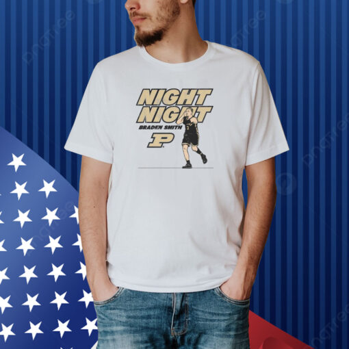 Purdue Basketball: Braden Smith Night-Night Shirt