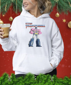 Robot Stop Transphobia TShirt