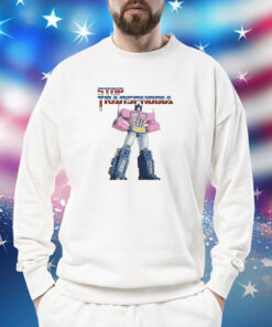 Robot Stop Transphobia TShirts