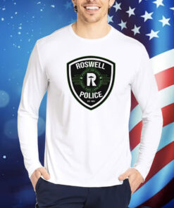 Roswell Police Est 1891 Protect And Serve Those That Land Here TShirts