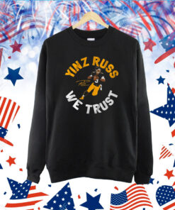 Russell Wilson: Yinz Russ We Trust Tee Shirts