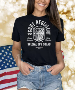 Scout Regiment Special Ops Squad Shirts