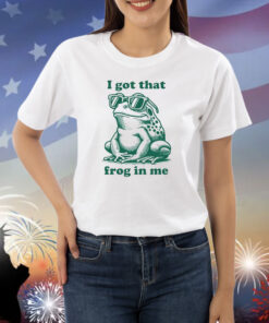 Slippywild I Got That Frog In Me Shirts