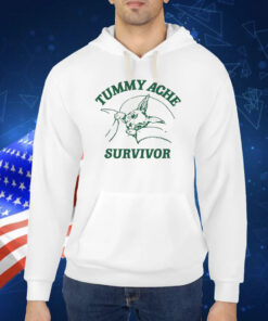 Tummy Ache Survivor Rabbit TShirt
