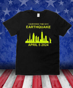 Official I Survived The NYC Earthquake Shirt