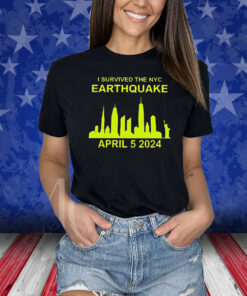 Official I Survived The NYC Earthquake Shirt