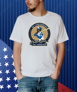 50Th Anniversary Atlanta Ga Hank Aaron 715Th Home Run Hoodie Shirt