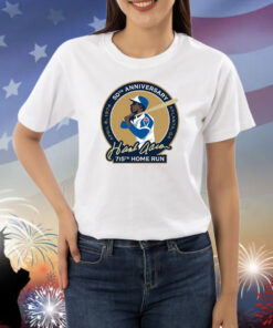 50Th Anniversary Atlanta Ga Hank Aaron 715Th Home Run Hoodie Shirts