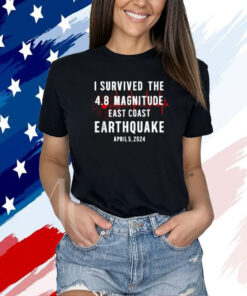 I Survived NYC Earthquake 2024 Shirts