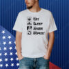 Aaa Eat Sleep Anime Repeat Shirt